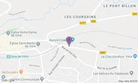 Localisation Restaurant  Le Pichet