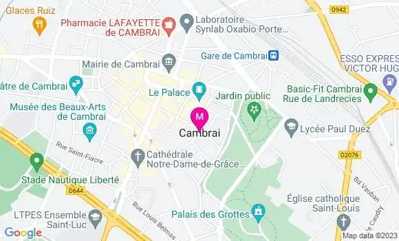 Localisation Restaurant Salon de Thé Pâtisserie Legrand