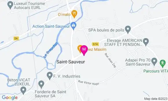Localisation Restaurant Turc Le Bosphore