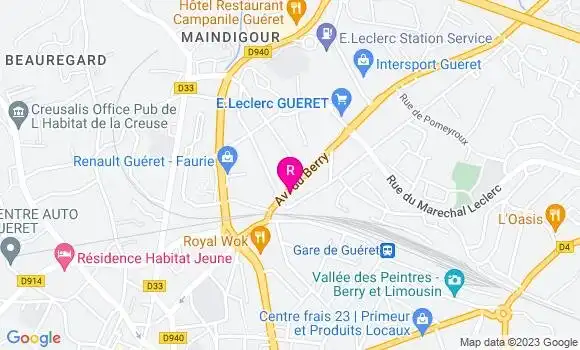 Localisation Restaurant Bar L
