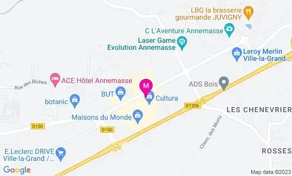 Localisation Restaurant  A Vos Bols