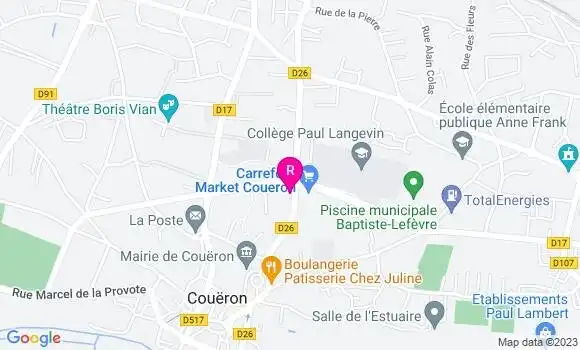 Localisation Restaurant  L