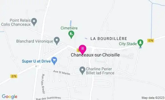 Localisation Restaurant  Chanceaux Pizza