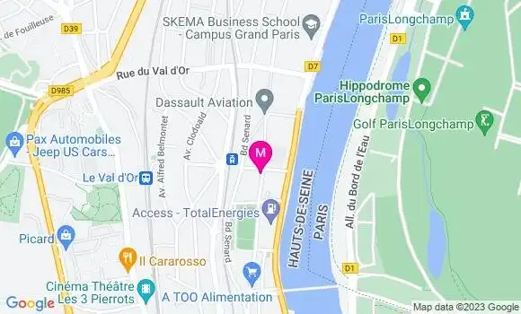 Localisation Pizzeria Pizza Hut