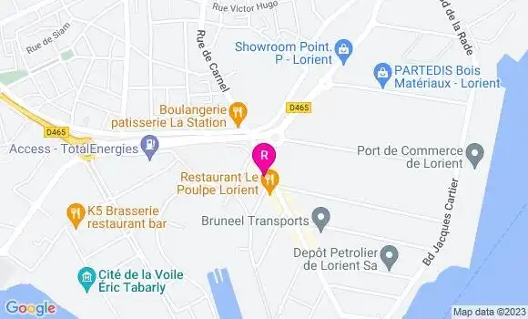 Localisation Restaurant  La Marmite d