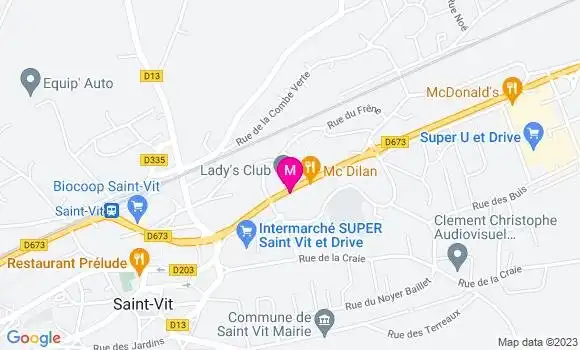 Localisation Restaurant  Chez Medin