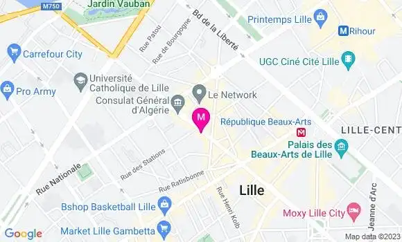 Localisation Pizzeria Pizza Hut