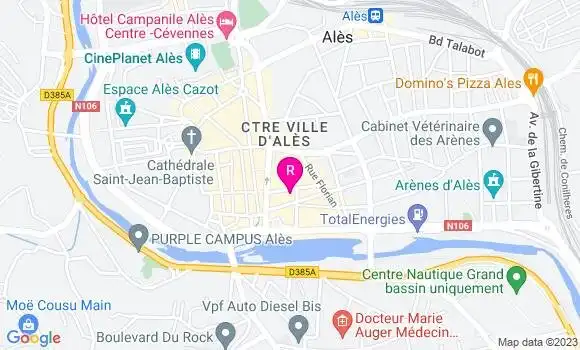 Localisation Restaurant  420 Burger