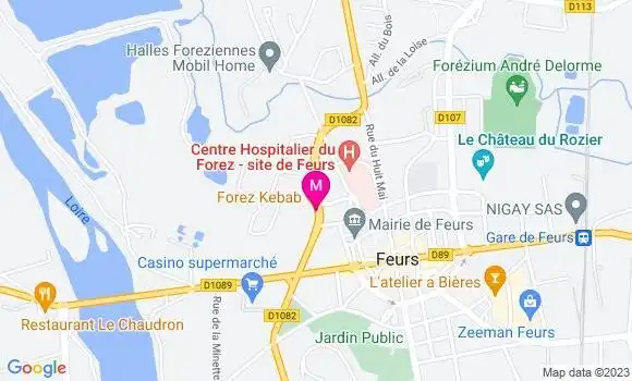 Localisation Forez Kebab