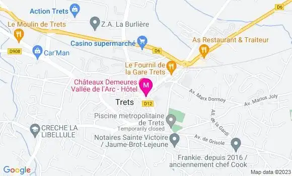 Localisation Restaurant  Adélices First