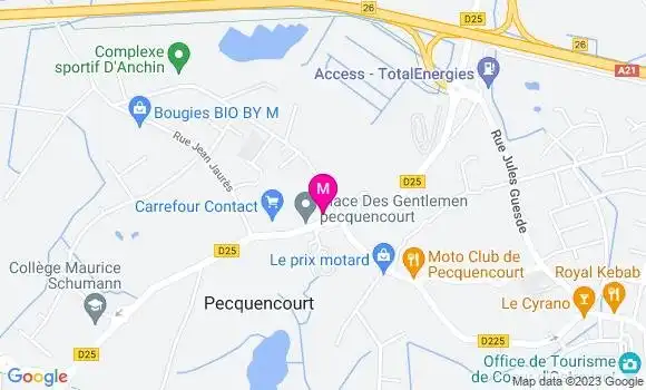 Localisation Restaurant  Ola Pizza