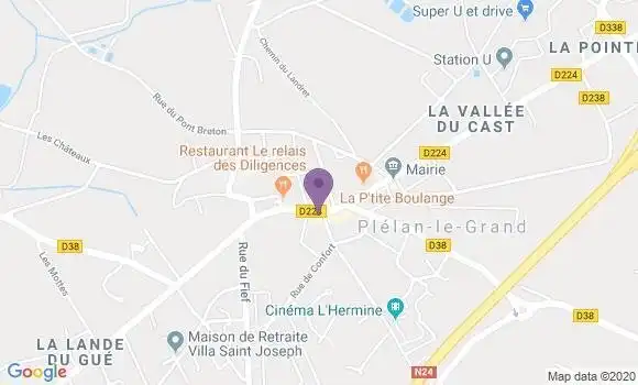 Localisation Restaurant  Les Boucaniers