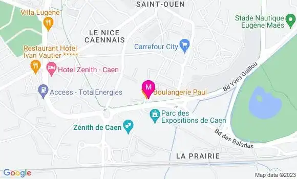 Localisation Restaurant  Paul