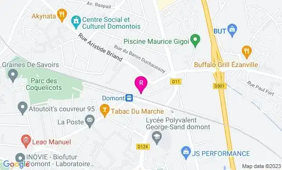 Localisation Restaurant  Mont Fuji