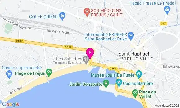 Localisation Restaurant  Rotisserie Provencale
