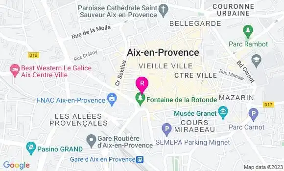 Localisation Restaurant  L