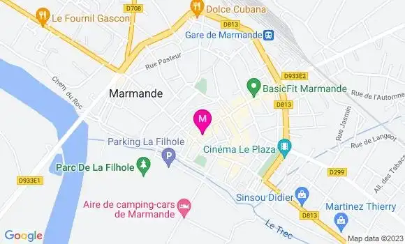 Localisation Pizzeria Cap Pizza