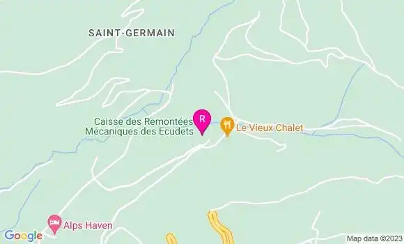 Localisation Restaurant  Le Vieux Chalet