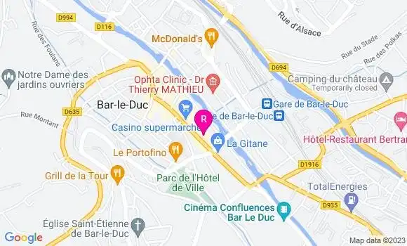 Localisation Sandwicherie L
