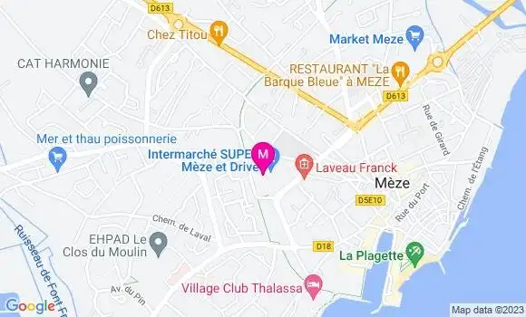 Localisation Pizzeria du Printemps