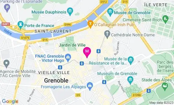 Localisation Restaurant  La Croissanterie