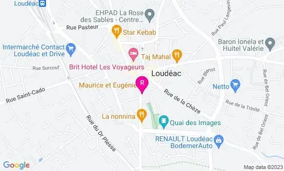 Localisation Délice Kebab