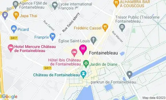 Localisation Restaurant  Le Chaplin