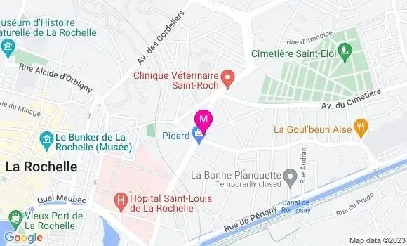 Localisation Pizzeria Pizza Delis