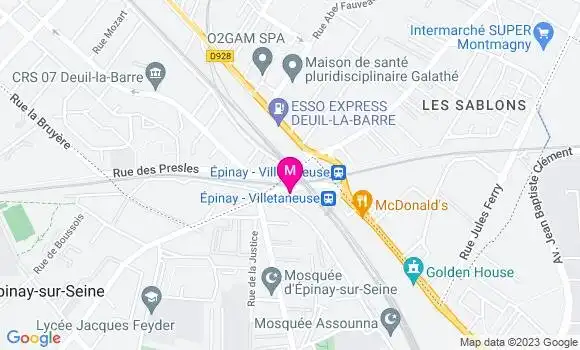 Localisation Restaurant  Maxin Chicken