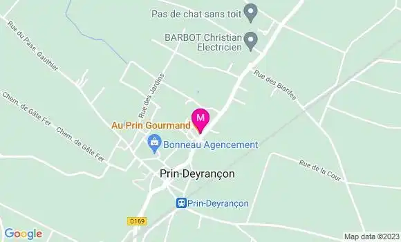 Localisation Restaurant  Au Prin Gourmand