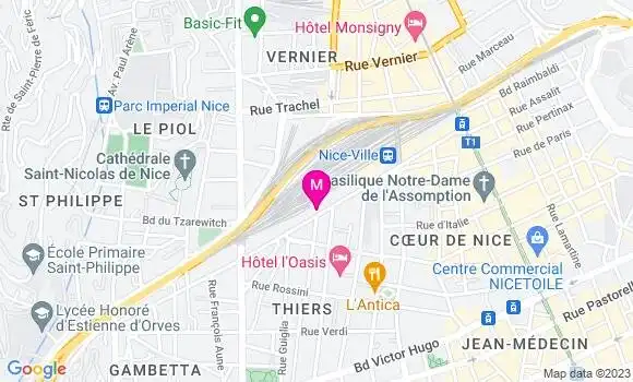 Localisation Restaurant  Les Loges