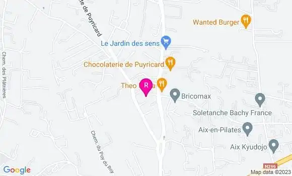 Localisation Restaurant  Theo Pizza