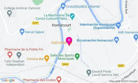 Localisation Restaurant  Snack Leziz