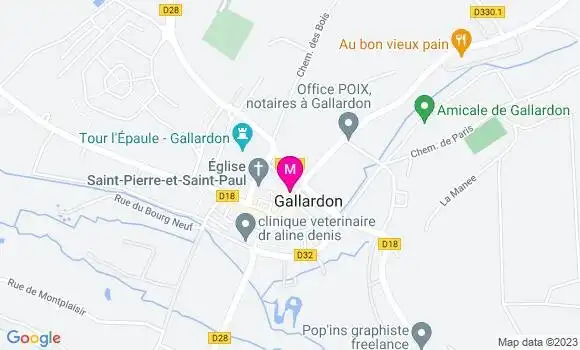 Localisation Pizzeria Chou Pizza