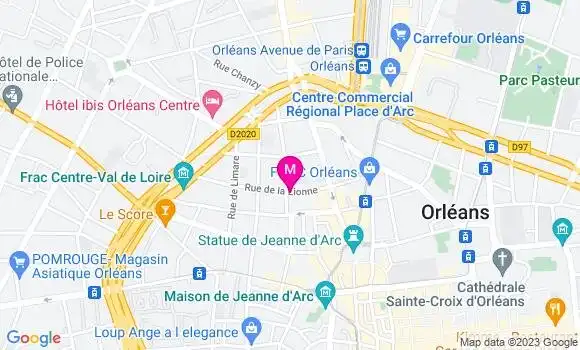 Localisation Restaurant Bar Le Petit Bouchon de la Lionne