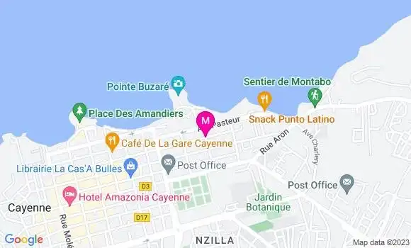 Localisation Café Sam