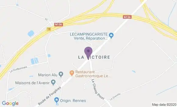 Localisation Restaurant  La Victoire