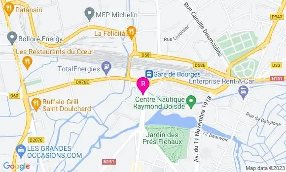 Localisation Pizzeria Caz a Pizz