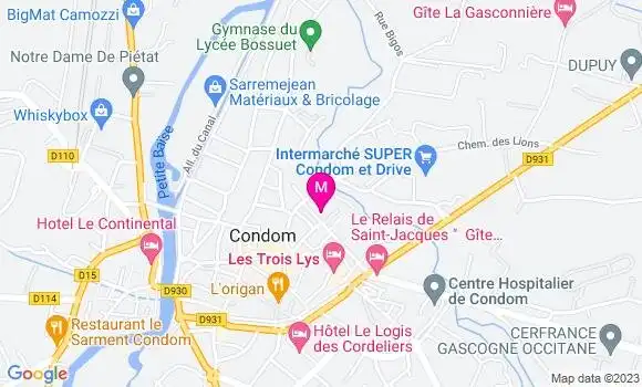 Localisation Restaurant  Trésor Food