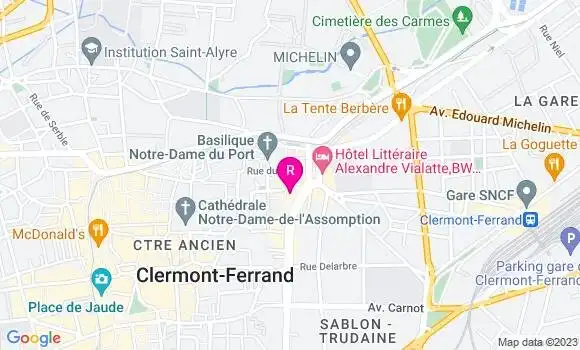 Localisation Restaurant  Le Gandhi