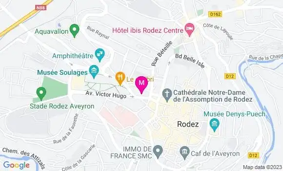 Localisation Sandwicherie L