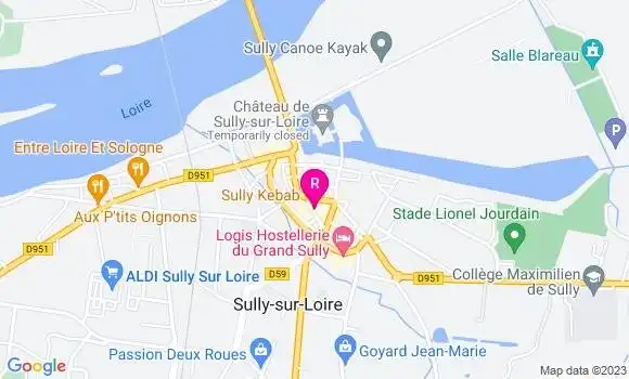 Localisation Sully Kebab