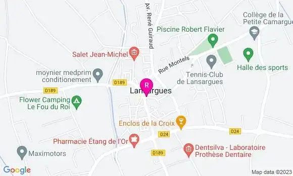 Localisation Pizzeria Lou Toril