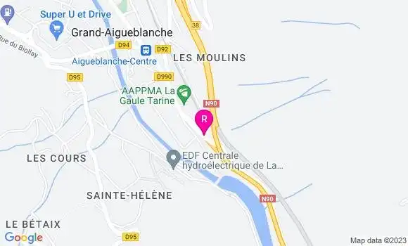 Localisation Pizzeria La Cabane a Pizzas