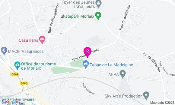 Localisation Restaurant Italien Le Moal Franck