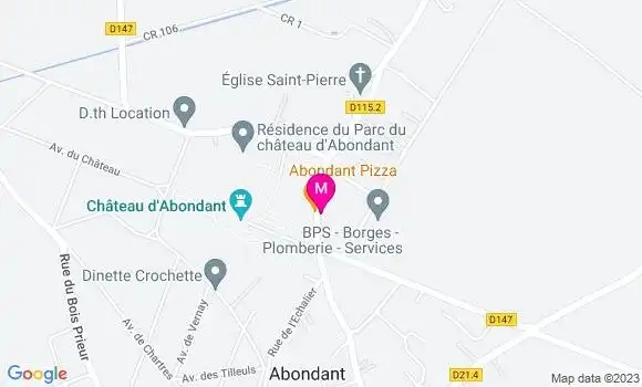 Localisation Auberge Le Clos du 51