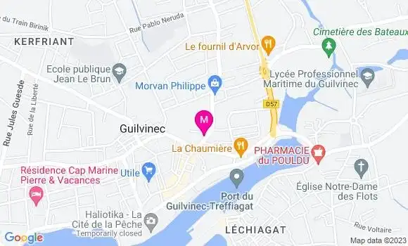 Localisation Restaurant  Mad Eo Pizz