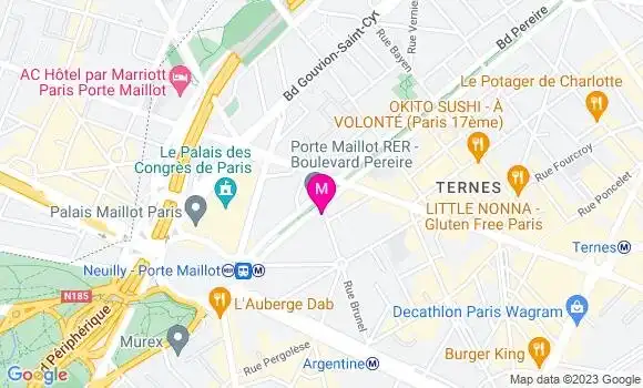 Localisation Restaurant  Chez Margot