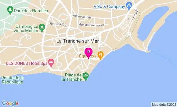 Localisation Restaurant Bar Le Cosy