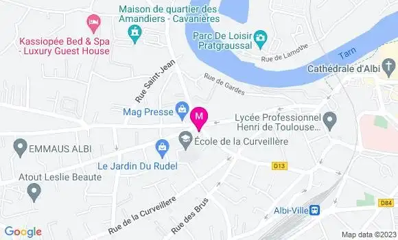 Localisation Restaurant Végétarien Les Délices Crus de Leilla